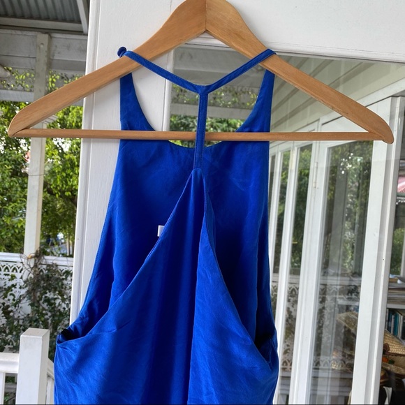 Zimmerman 100% silk royal blue dress - Picture 3 of 6